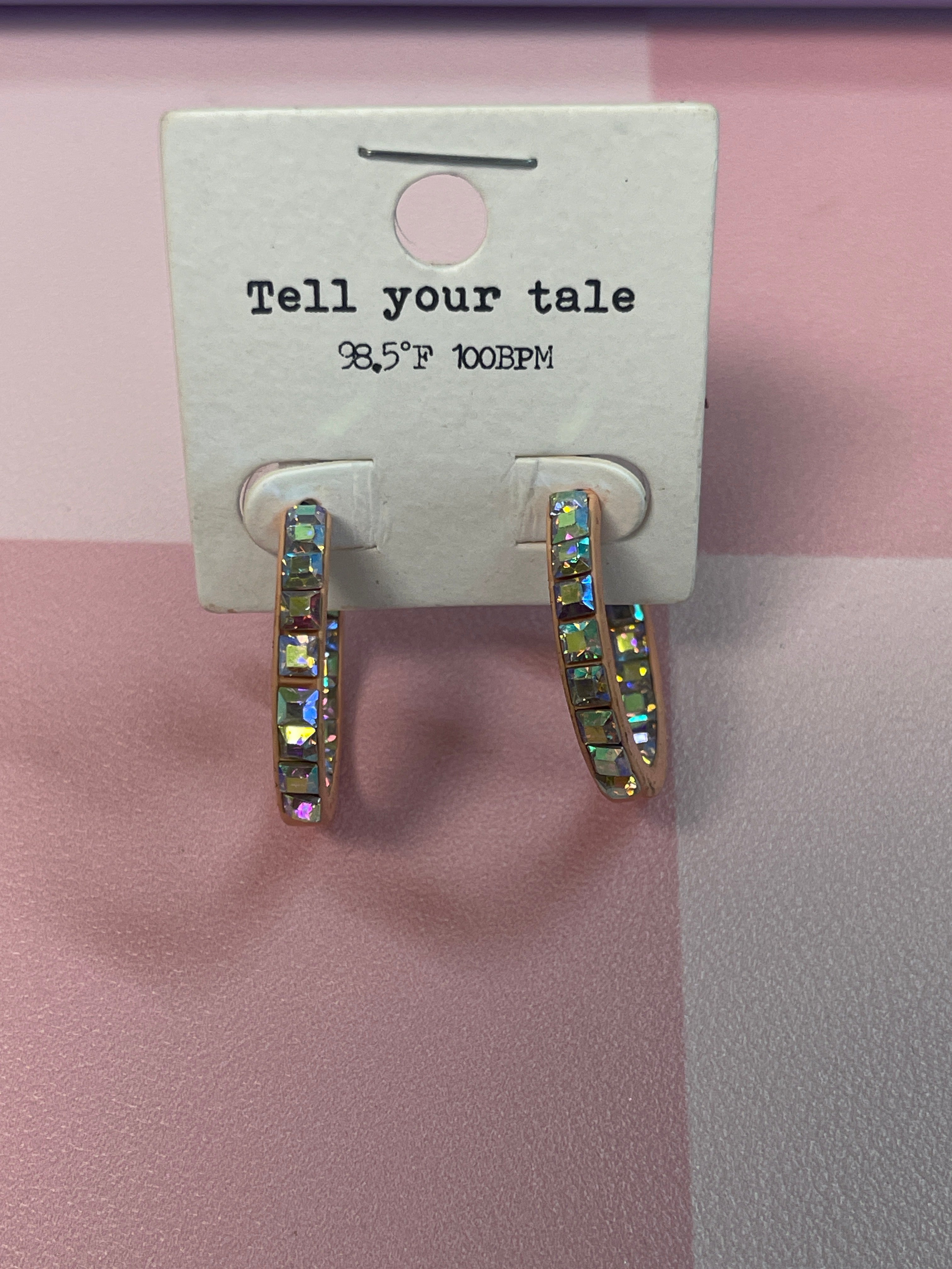 Hoop earrings