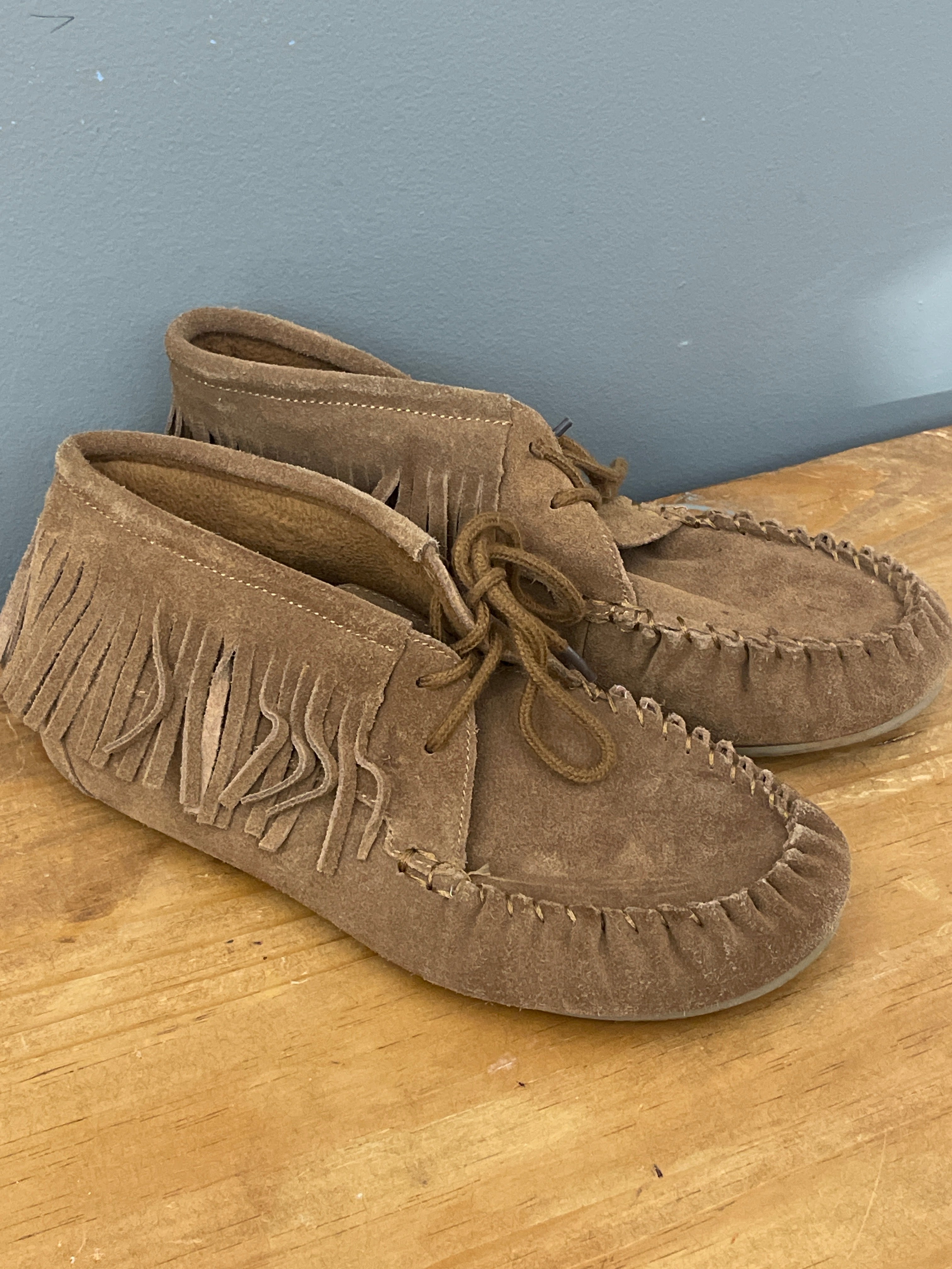 Fringe booties