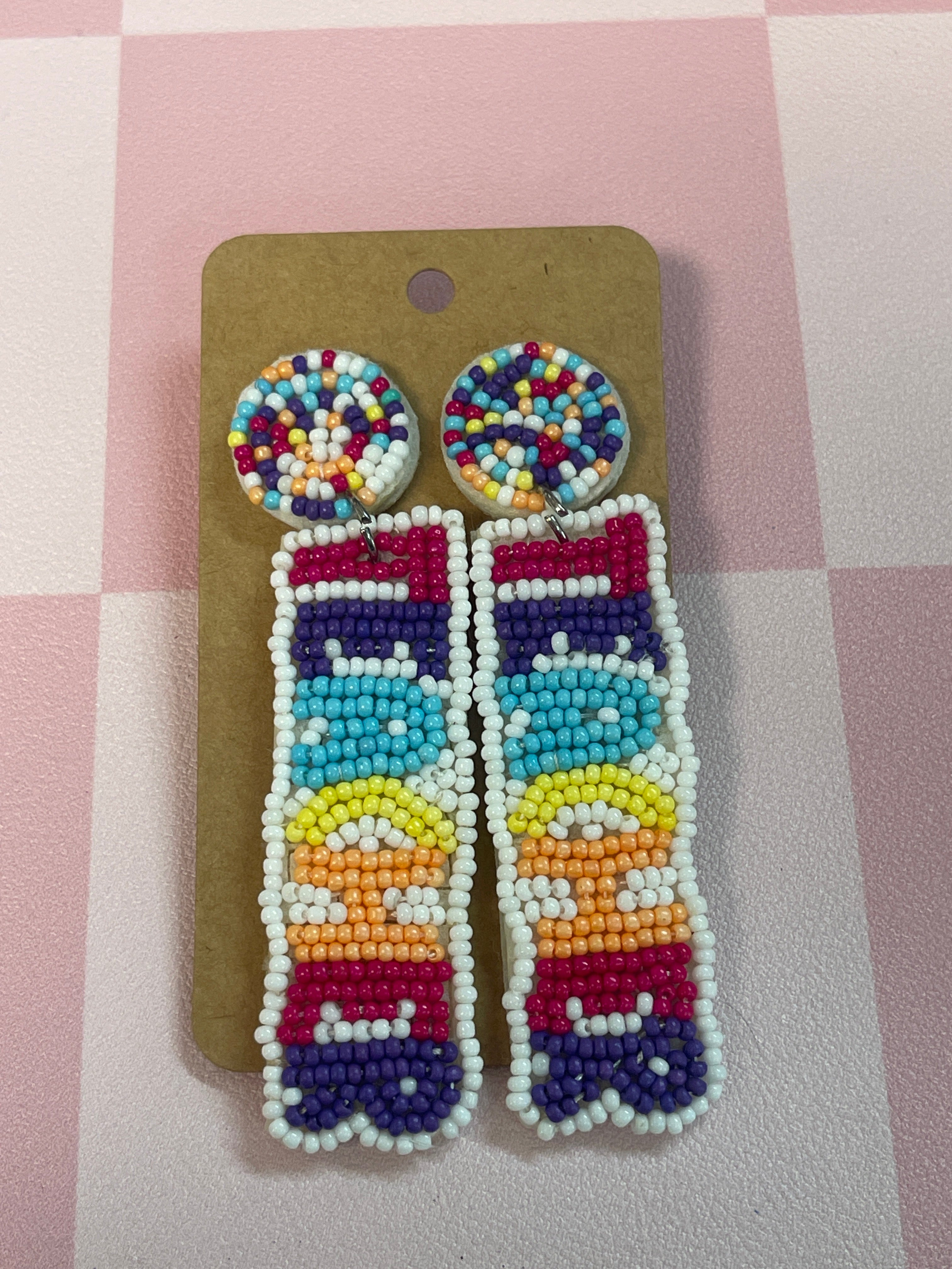Teacher earrings