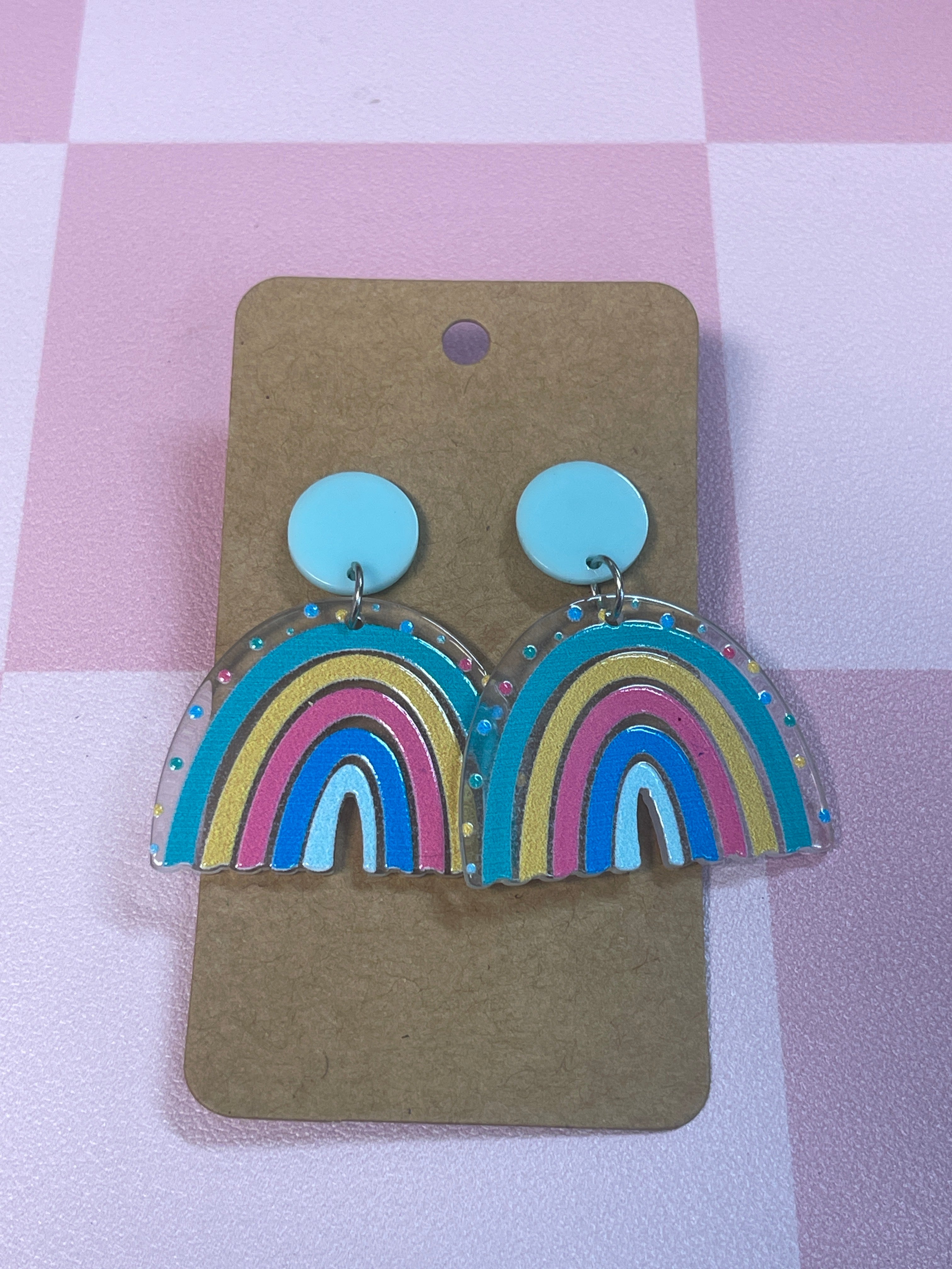 Acrylic earrings